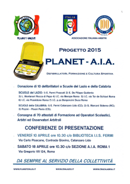 LOCANDINA DEFIBRILLATORE