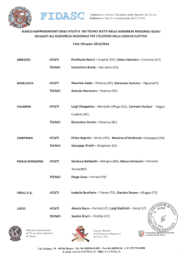 Allegato 3) alla convocazione