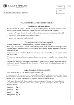 Calendario Regione Marche 2015 - ENAL