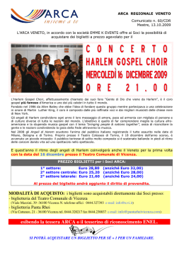 esibendo la tessera ARCA o il tesserino di riconoscimento ENEL.