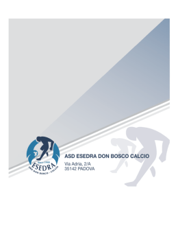 ASD ESEDRA DON BOSCO CALCIO p