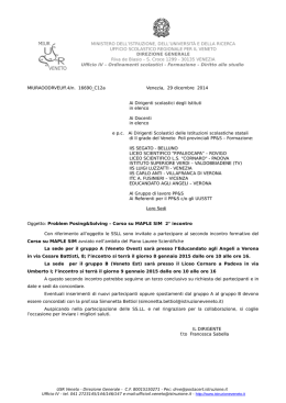 Nota dg del 29 dicembre 2014 pdf - Ufficio Scolastico Regionale per