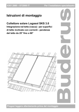 Istruzioni di montaggio