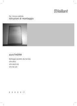 Istruzioni d`installazione auroTHERM vfk 125 145 155