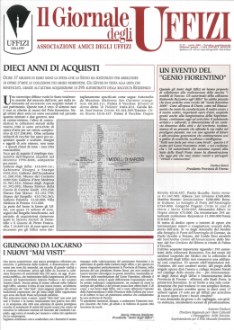 n. 35 Aprile 2006 - Amici degli Uffizi