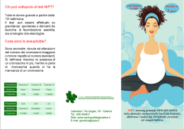 Leggi la nostra brochure
