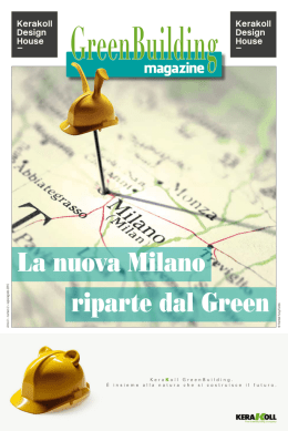 La nuova Milano riparte dal Green