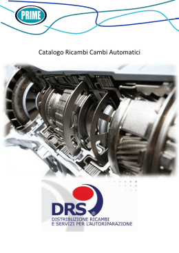 Catalogo Prodotti Cambi Automatici