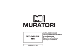 TAV. 1.0 - Muratori