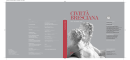 Dicembre - Fondazione Civilt&agrave; Bresciana