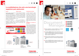 Document Manager - Toshiba Tec Switzerland AG