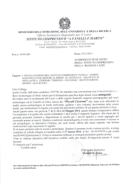 miniguide - Istituto Comprensivo Fanelli