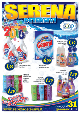 Volantino SERENA 24dic2015