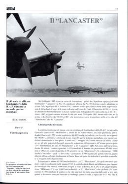 Il più noto ed efﬁcace bombardiere della R.A.F. durante la