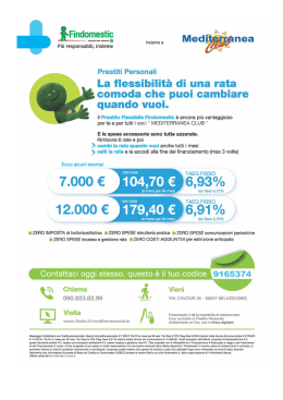 Convenzione Findomestic