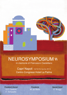 NEUROSYMPOSIUM II - ASL Napoli 1 Centro