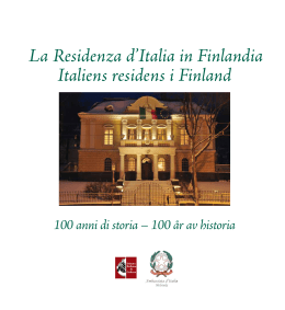La Residenza d`Italia in Finlandia Italiens residens i Finland