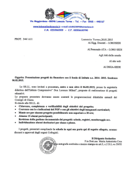 Via Maggiordomo -88046 Lumezia Terme - Tel. + Fax 0968