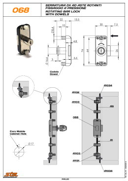 Scheda tecnica - Prima Parte