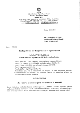 U)fﬁcio Scolastico Regionale per il Lazio