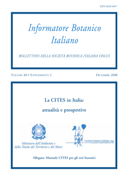 Scarica pdf - Società Botanica Italiana