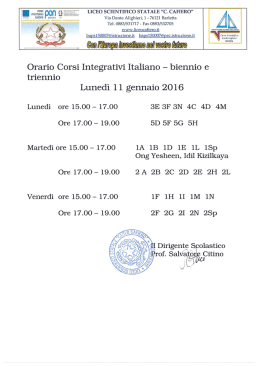 …»… Tel. 0883/531717