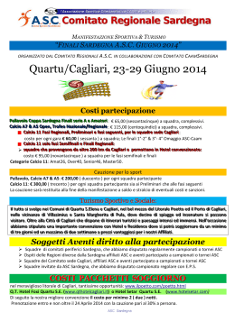 Costi Finali Giugno 2014 Calcio11-7 e Volley