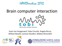Brain computer interaction
