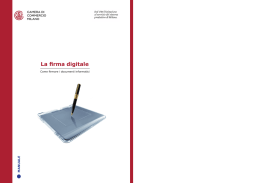 La firma digitale - Contabilit&agrave; Low Cost