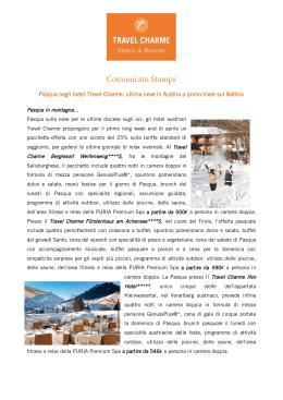 Comunicato Stampa - ABC PR Consulting