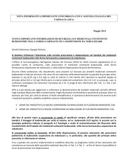 budesonide - Ordine dei Farmacisti della Provincia di Salerno