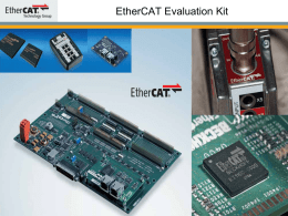 EtherCAT Evalutation Kit - EtherCAT Technology Group