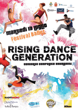 Libretto in formato pdf del Rising Dance Generation