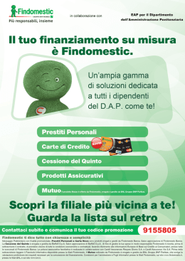 Findomestic - Ente di Assistenza Penitenziaria