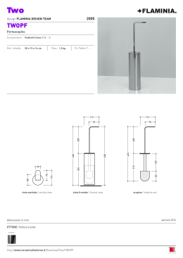 Portascopino design FLAMINIA DESIGN TEAM