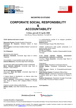 corporate social responsibility & accountability