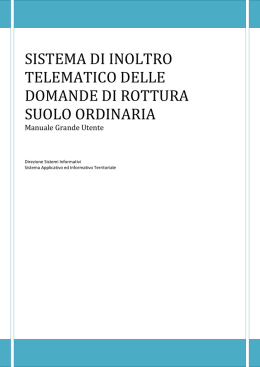 Manuale di rottura suolo ordinaria grandi utenti