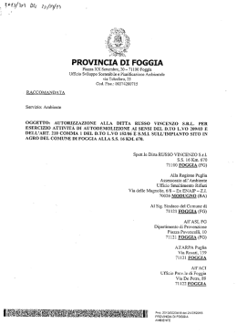 autodemolizione - Russo Vincenzo