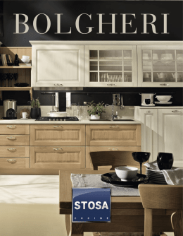 Scarica la brochure di Bolgheri by Stosa Cucine
