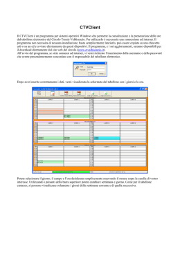 Scarica le istruzioni CTVClient