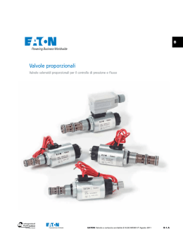 Valvole proporzionali