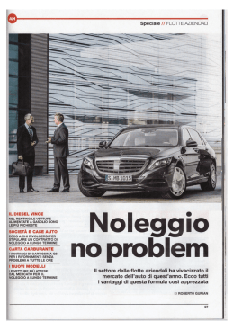 Articolo Giornale Novembre 2015