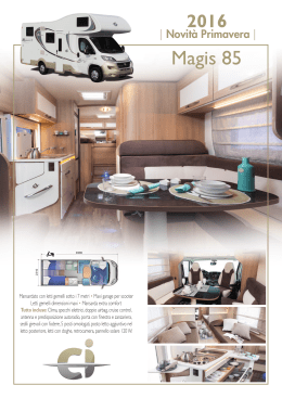 Magis 85 - Caravans International