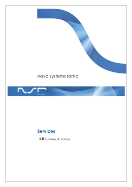 Services nova systems roma