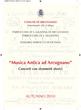 Musica Antica ad Arcugnano_invito al 2