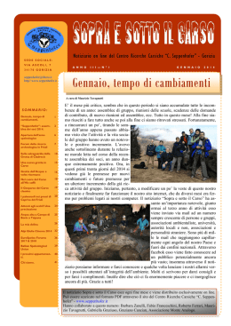 Sopra e sotto il Carso 1 - 2014 ridotto
