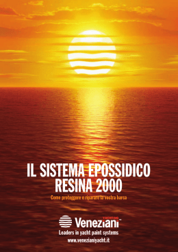 IL SISTEMA EPOSSIDICO RESINA 2000