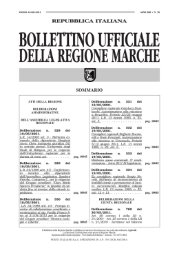 sommario - Regione Marche-Home page Regione Marche
