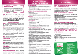 Scarica il volantino allegato per gli indirizzi delle