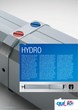 HYDRO series hydraulic door operators by QUIKO have been